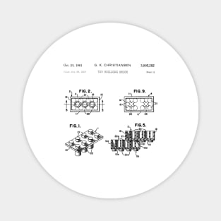 Lego Brick Patent Magnet